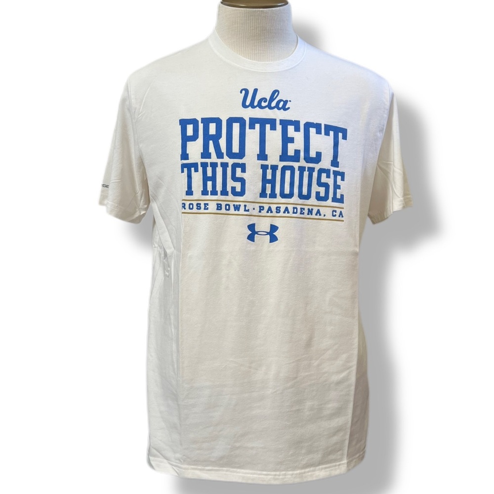 UCLA Football NCAA Rose Bowl T Shirt Under Armour Heat Gear Men's MEDIUM